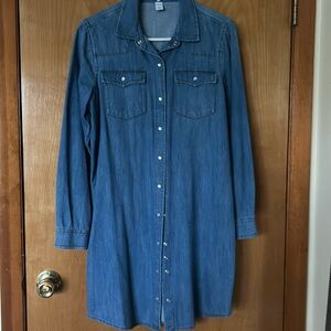 Old navy denim dress worn once
